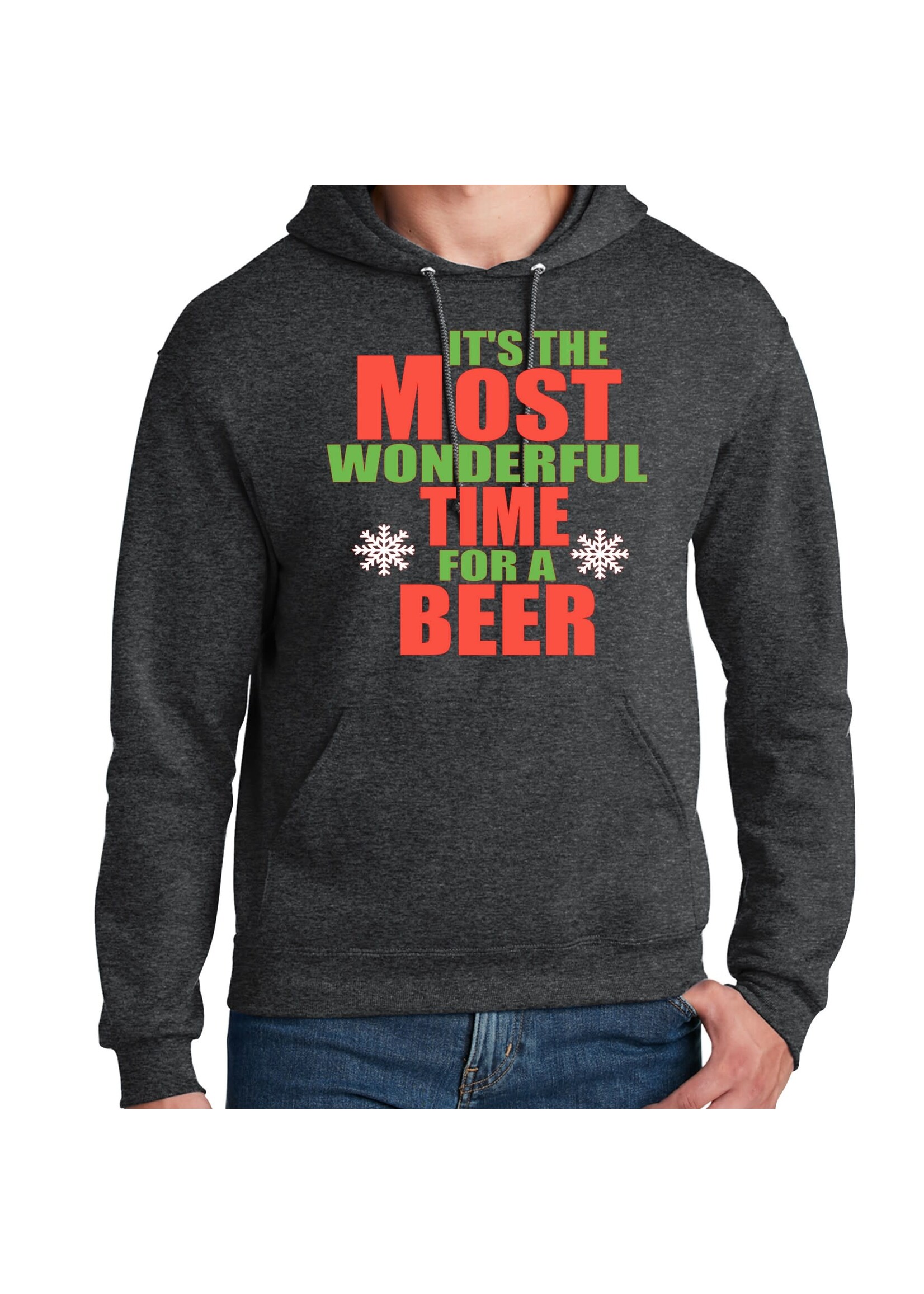 Most Wonderful Time for a Beer hoodie