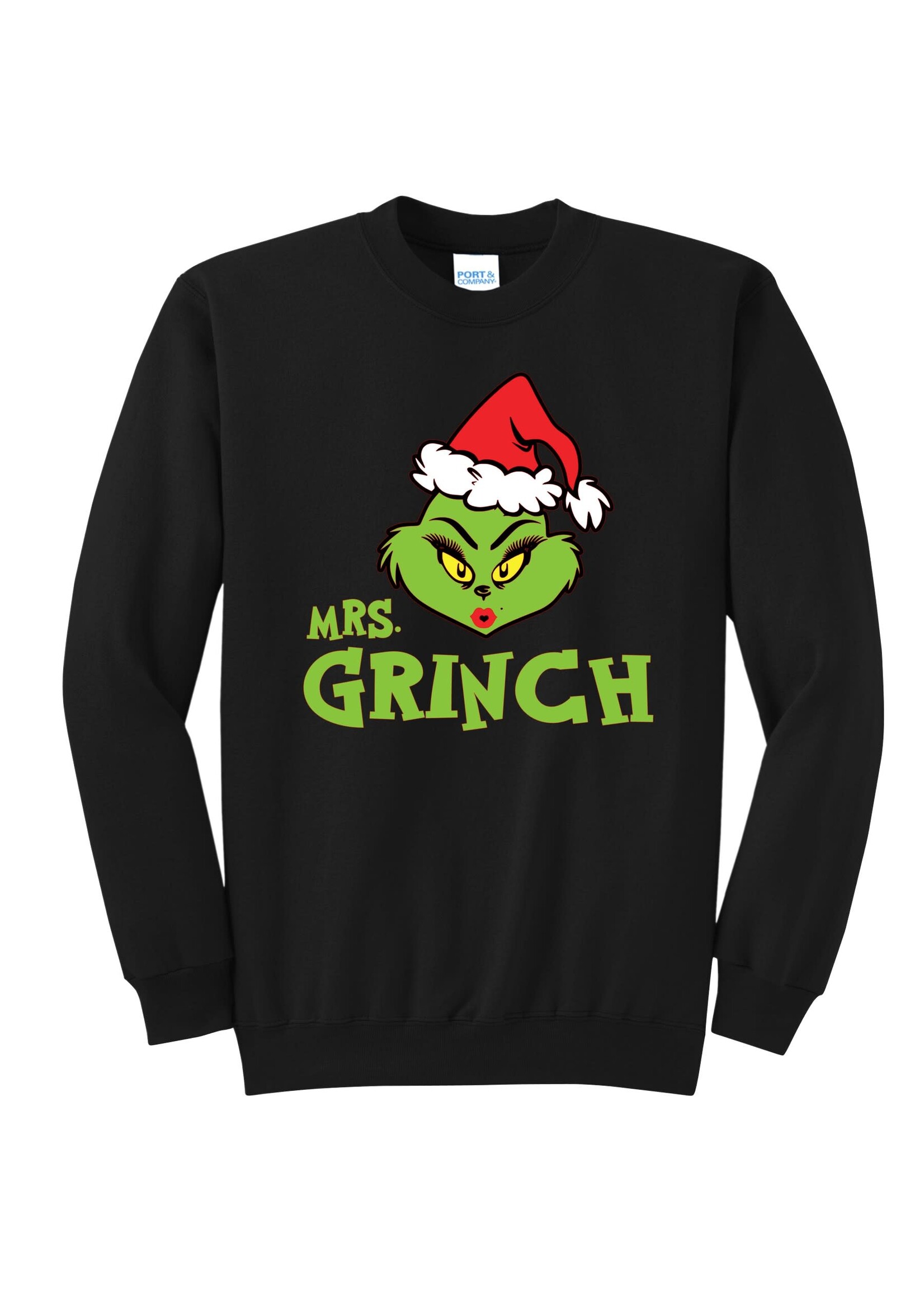 Mrs Grinch Crewneck Sweatshirt