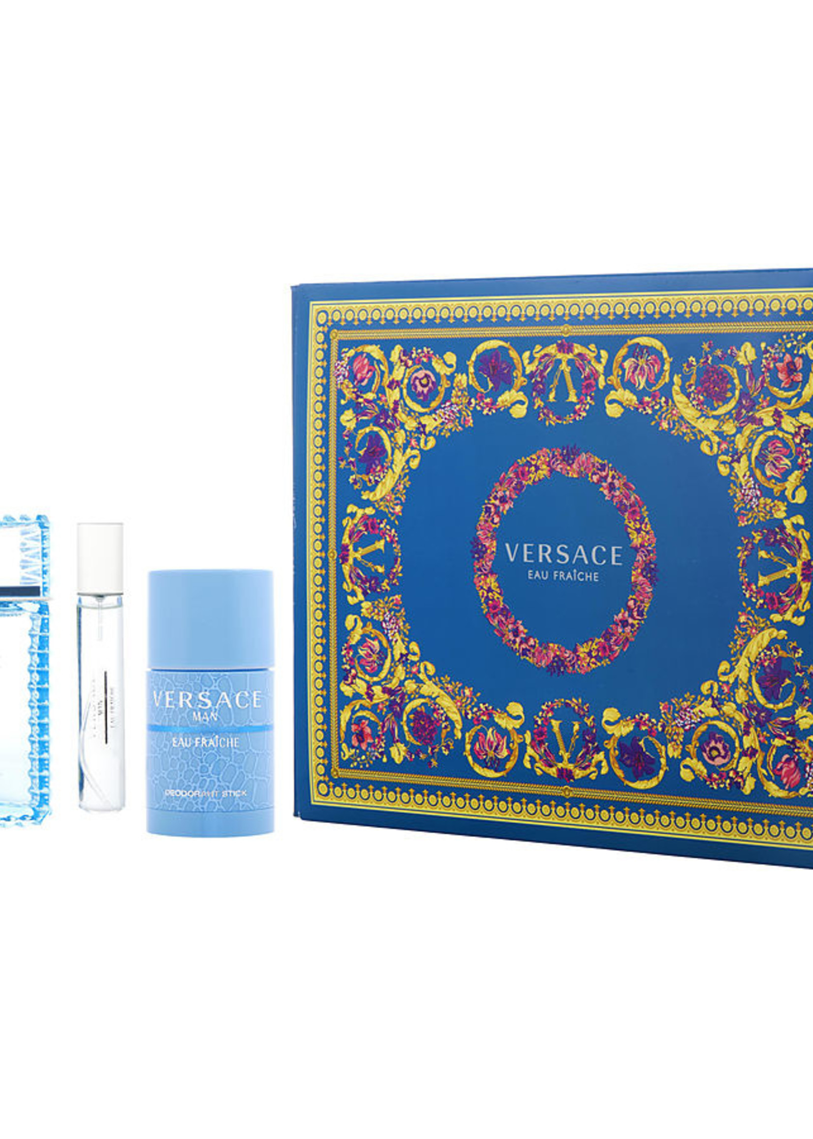VERSACE VERSACE FRAICHE 3.4 OZ10 ML/ DEO 2.5 OZ SET