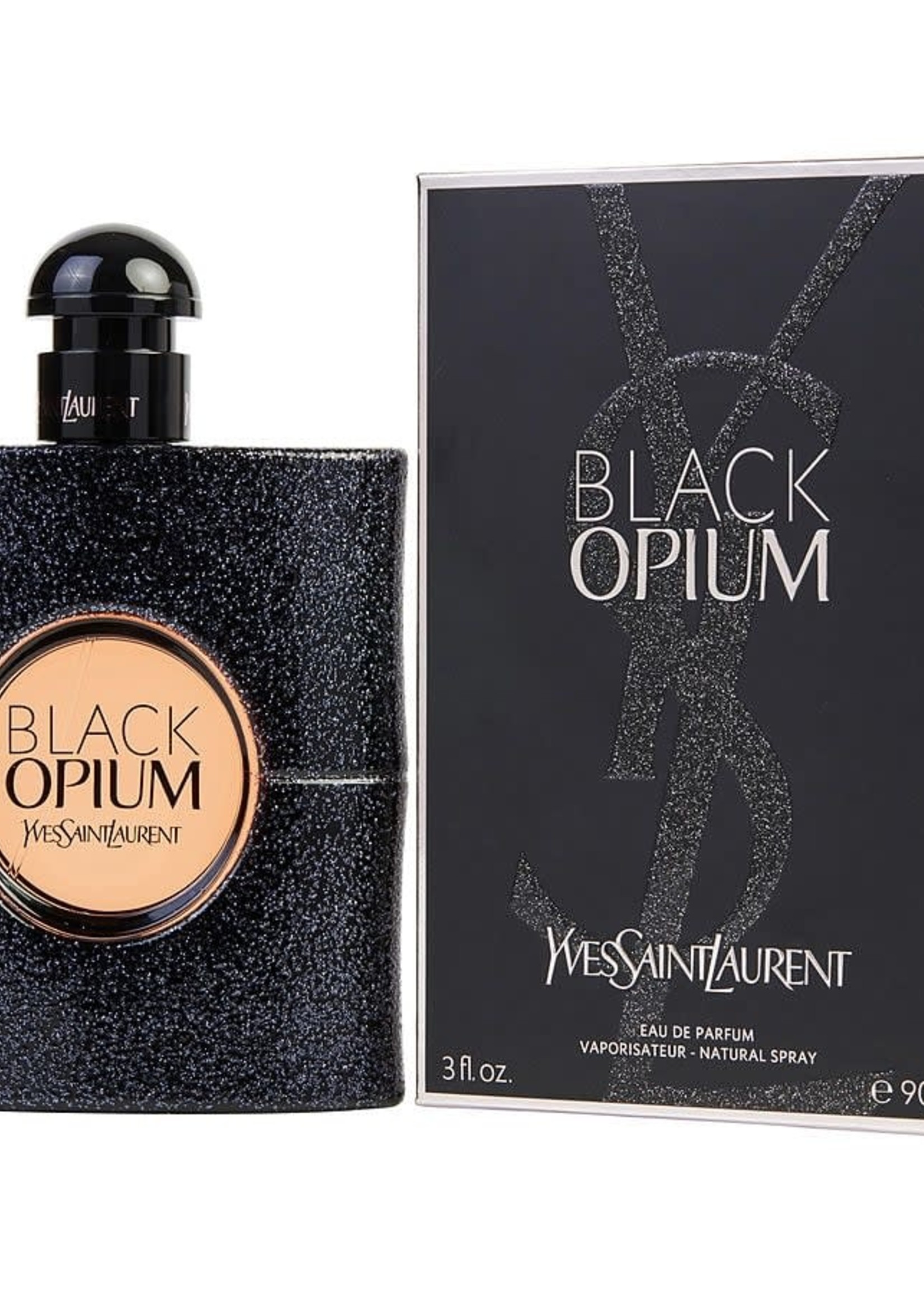 YVES SAINT LAURENT L-YSL BLACK OPIUM 3.0 OZ EAU DE PARFUM