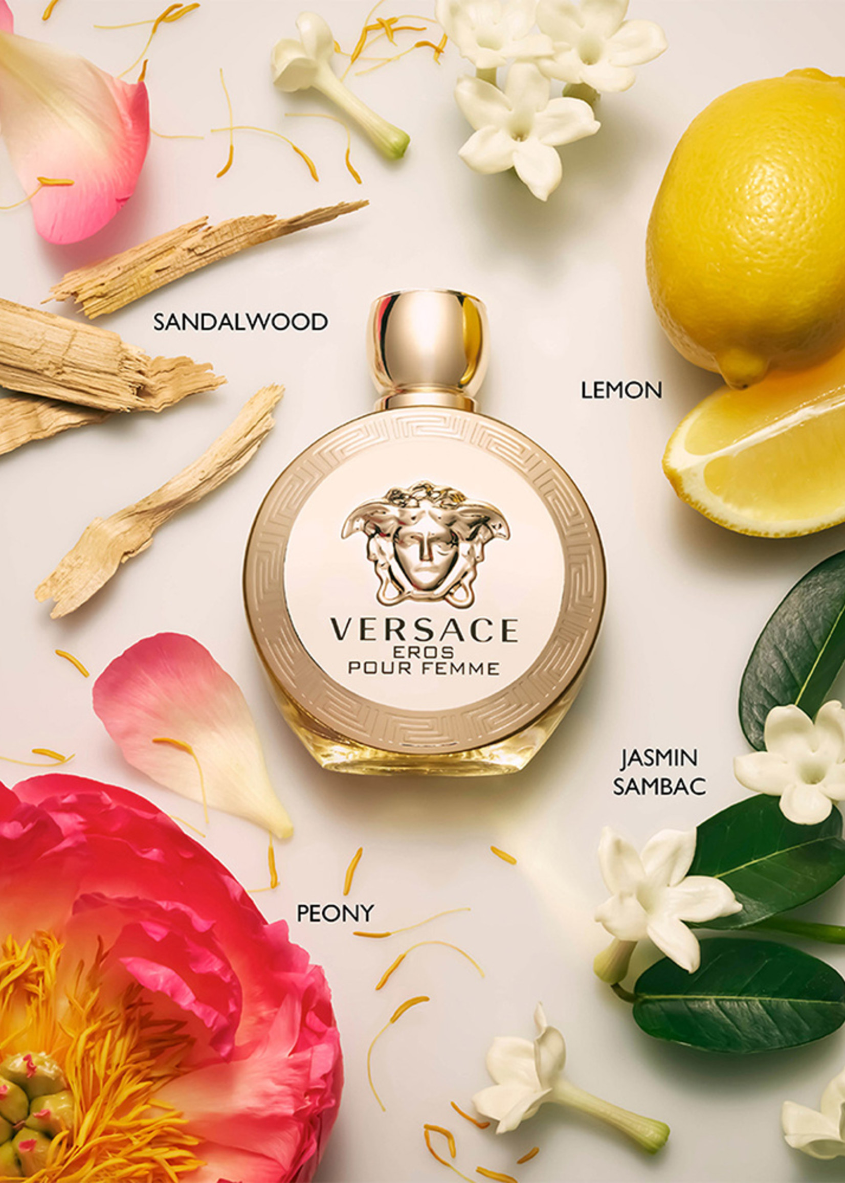 VERSACE L-VERSACE EROS POUR FEMME 3.4 OZ EAU DE PARFUM