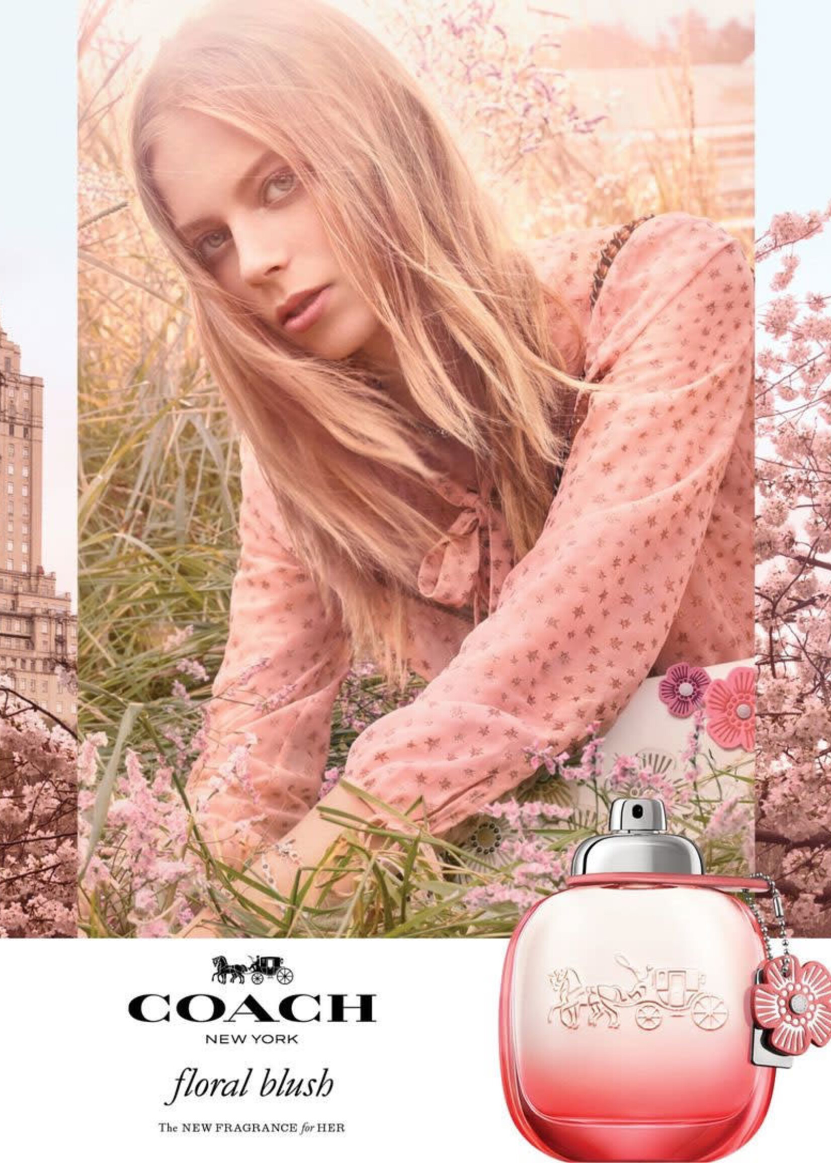 COACH L-COACH NY FLORAL BLUSH 3.0 OZ EAU DE PARFUM