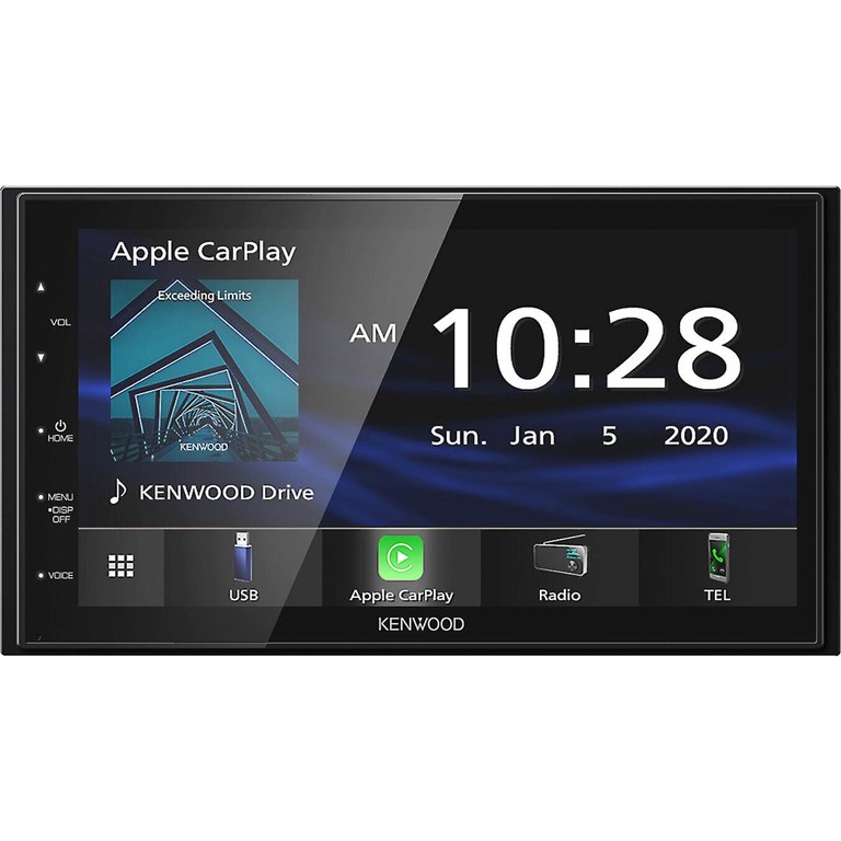 Kenwood Kenwood DMX4707S 6.8" touchscreen mechless Apple Carplay/Android Auto bluetooth receiver