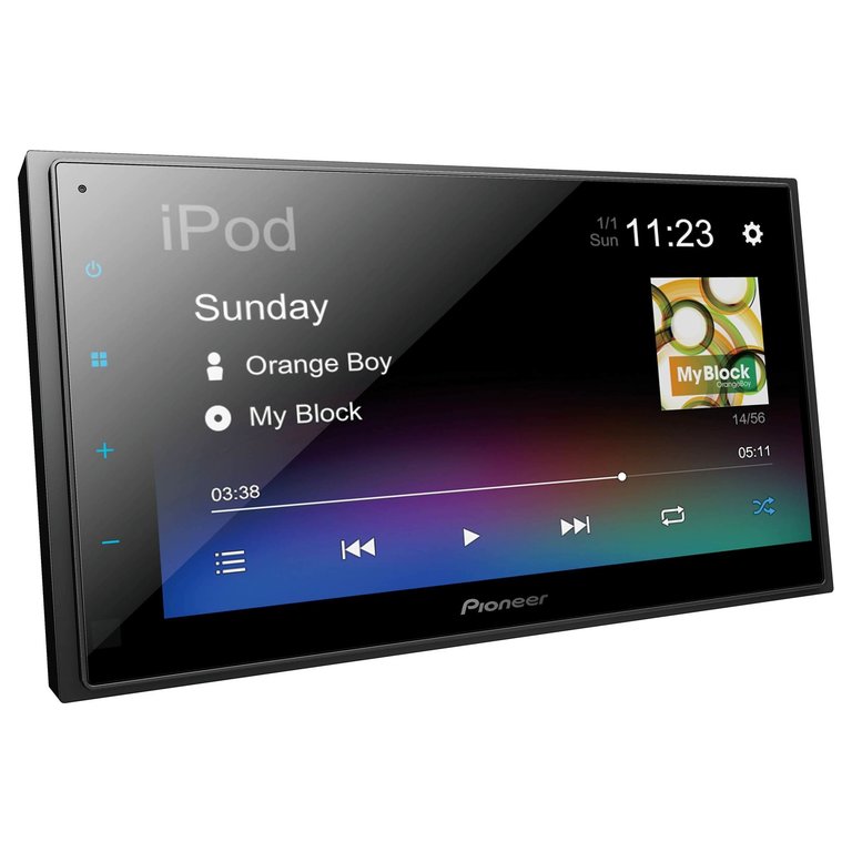 Pioneer Pioneer DMH-341EX 6.8" touchscreen mechless bluetooth receiver