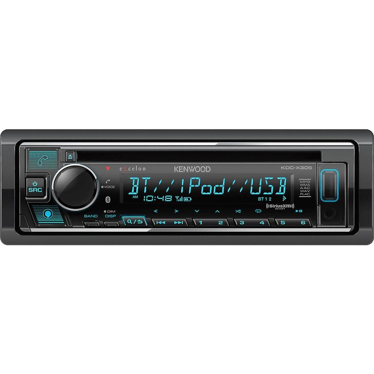 Kenwood Kenwood KDC-X305 Excelon CD Receiver with Bluetooth