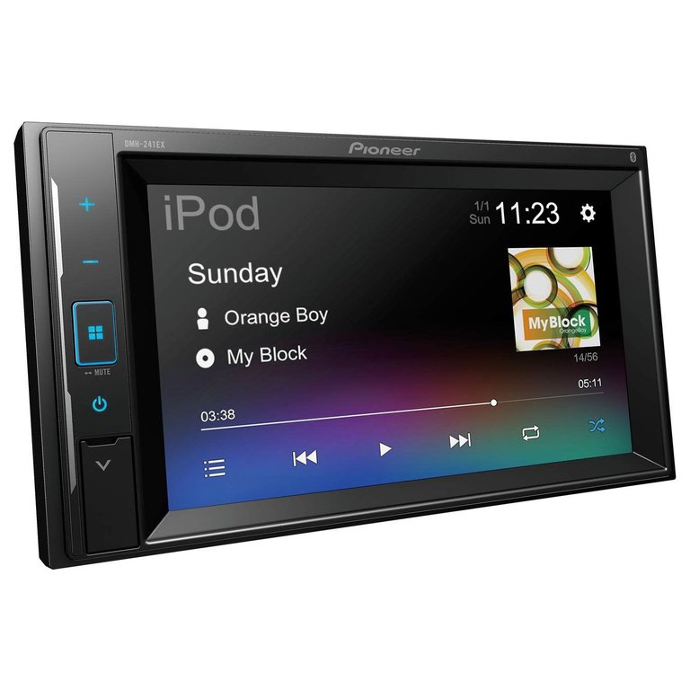 Pioneer Pioneer DMH-241EX 6.2" touchscreen mechless bluetooth receiver