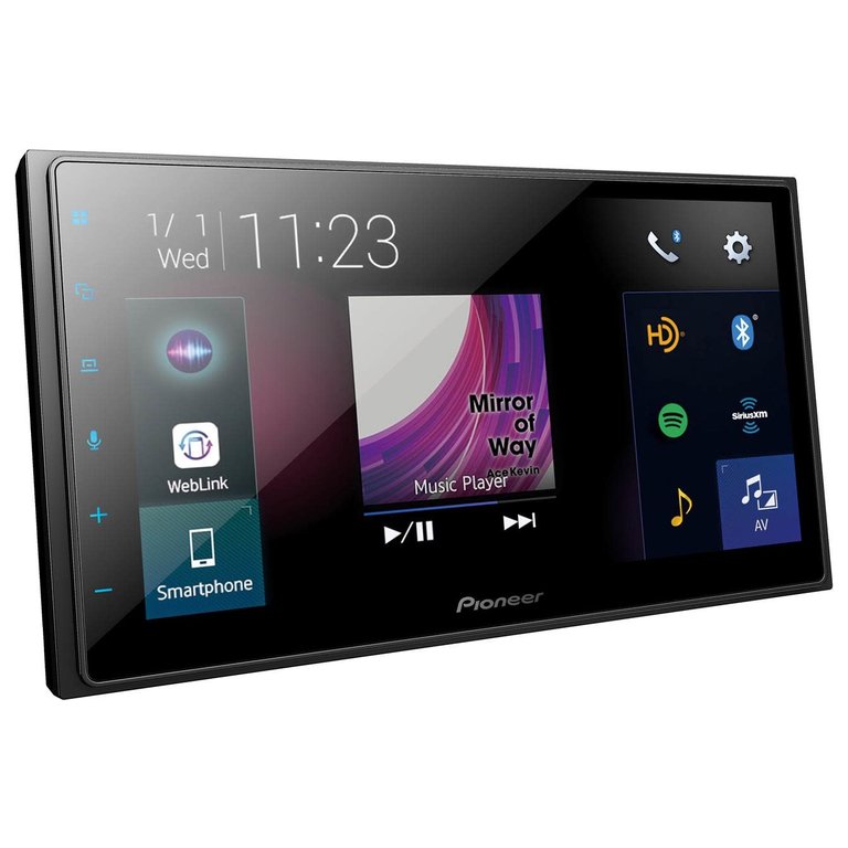 Pioneer Pioneer DMH-2660NEX 6.8" touchscreen mechless Apple Carplay/Android Auto bluetooth receiver