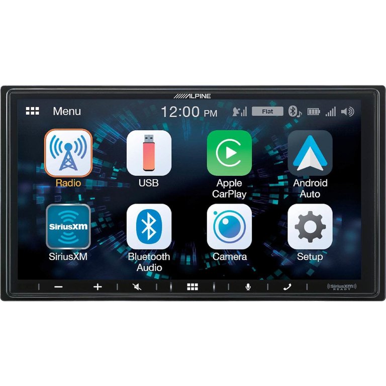 Alpine Alpine ILX-W650 7" touchscreen mechless Apple Carplay/Android Auto  bluetooth receiver