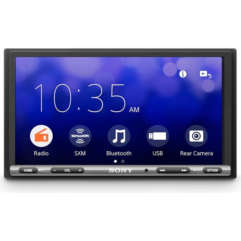 Sony Sony XAV-AX3200 6.95" touchscreen mechless Apple Carplay/Android Auto bluetooth receiver