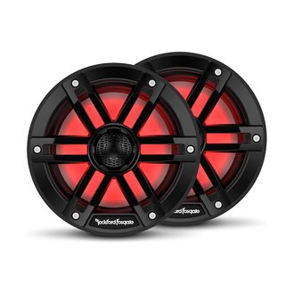Rockford Fosgate Rockford Fosgate M1-65B Black grille 6.5" Color Optix marine 2-way coaxial