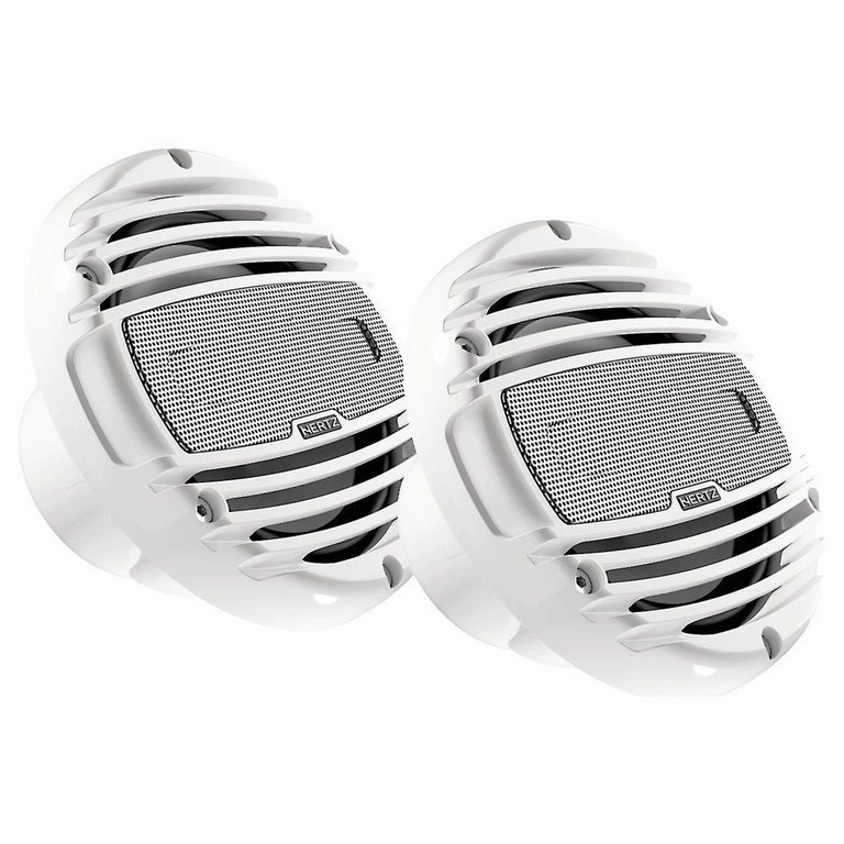 Hertz Hertz HMX6.5-LD  6.5" white marine coaxial speaker with RGB led