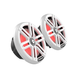 Rockford Fosgate Rockford Fosgate M2-8 White grille 8" Color Optix marine 2-way coaxial