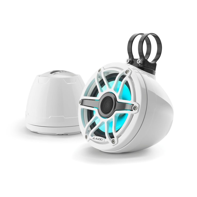 JL Audio JL Audio M6-650VEX-Gw-S-GwGw-i LED 6.5inch Vex Pods Sport White