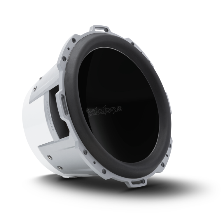 Rockford Fosgate Rockford Fosgate PM212S4X 4ohm White 12” marine subwoofer with integrated luxury grille
