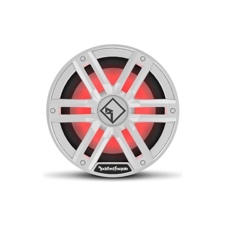 Rockford Fosgate Rockford Fosgate M2D4-10I 10" White Color Optix Infinite Baffle Dual 4 ohm marine subwoofer