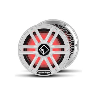 Rockford Fosgate Rockford Fosgate M2D4-12I 12" White Color Optix Infinite Baffle Dual 4 ohm marine subwoofer