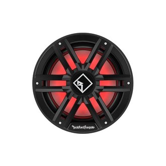 Rockford Fosgate Rockford Fosgate M2D2-12IB 12" Black Color Optix Infinite Baffle Dual 2 ohm marine subwoofer