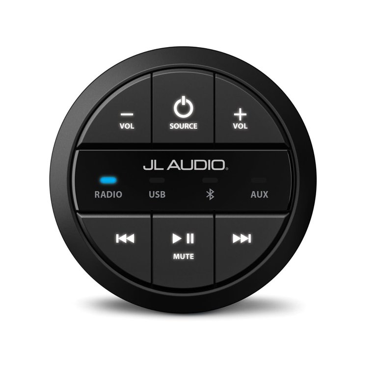 JL Audio JL Audio MMR-20-BE Round, wired, non-display remote controller for use with MediaMaster