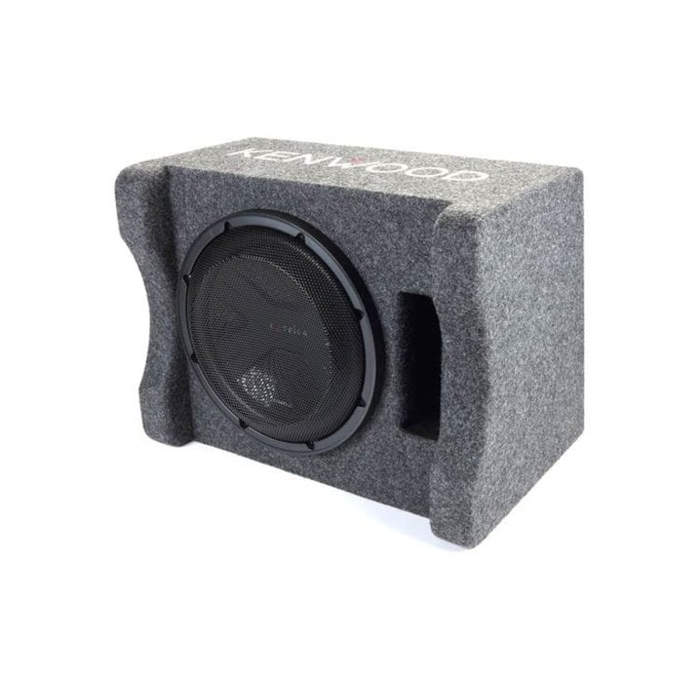 Kenwood Kenwood P-XW1241S Excelon 12" 300W 4-ohm subwoofer loaded in vented enclosure