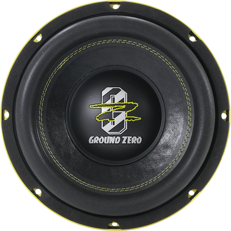 Ground Zero Ground Zero GZHW 25XSPL-D1-YELLOW 10" subwoofer 1200watts rms