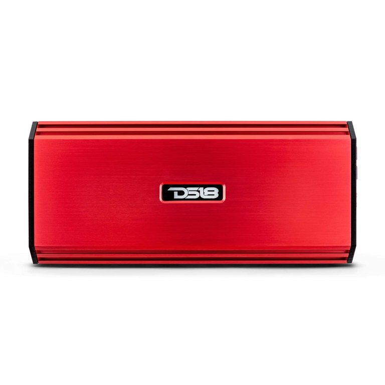 DS18 DS18 S-1500.1/RD SELECT Class AB 1-Channel Monoblock Amplifier 1500 Watts Red 2-Ohm Stable