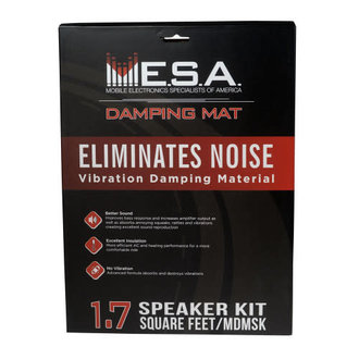 MESA MESA MDMSK sound damping mat speaker kit 1.7 sq ft