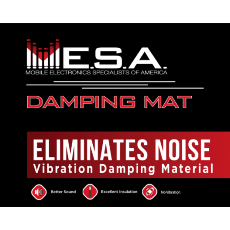 MESA MESA MDMTK sound damping mat trunk kit 20 sq ft