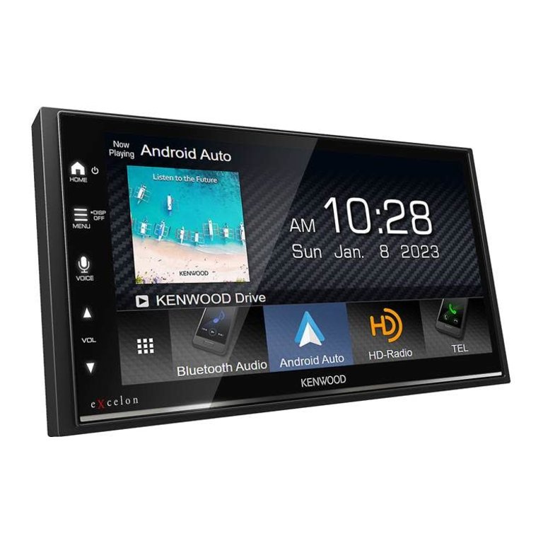 Kenwood Kenwood DMX809S 6.8" Excelon mechless wireless and wired Apple Carplay and Android Auto