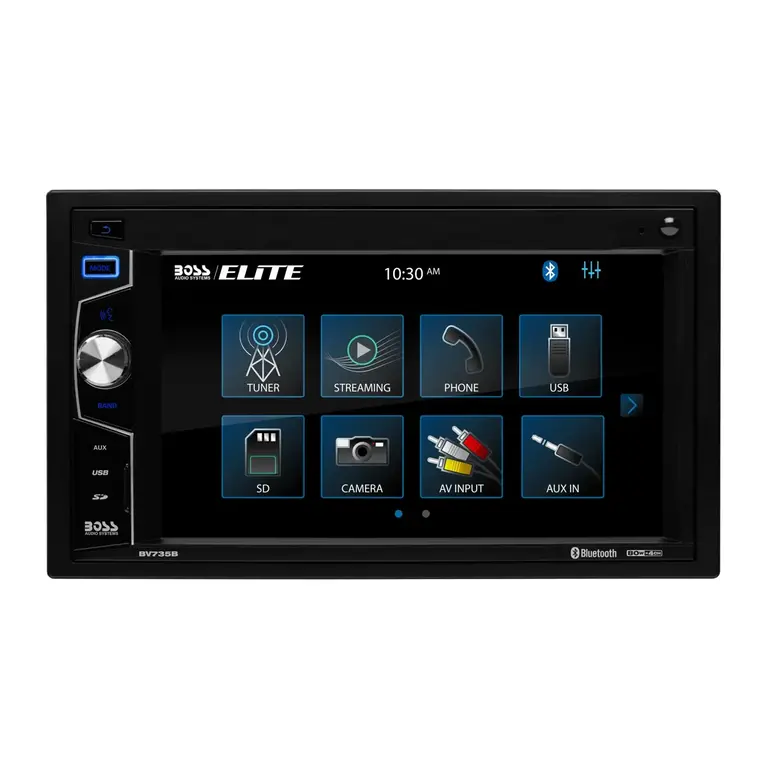 Boss Elite Boss Elite BV735B 6.2" touchscreen mechless  bluetooth receiver