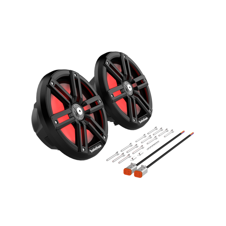 Rockford Fosgate Rockford Fosgate M2-8B Black grille 8" Color Optix marine 2-way coaxial