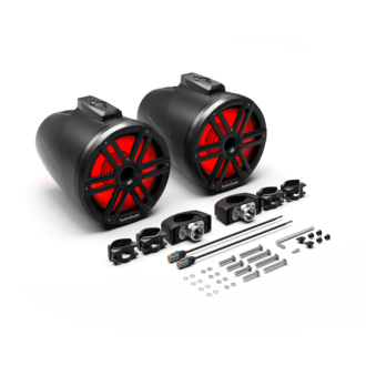 Rockford Fosgate Rockford Fosgate M2WL-10HB Black 10" Color Optix horn wake tower speaker system w/ clamps