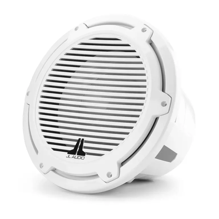 JL Audio JL Audio M7-12IB-C-GWGW-4 marine 12” infinite baffle subwoofer classic grille white