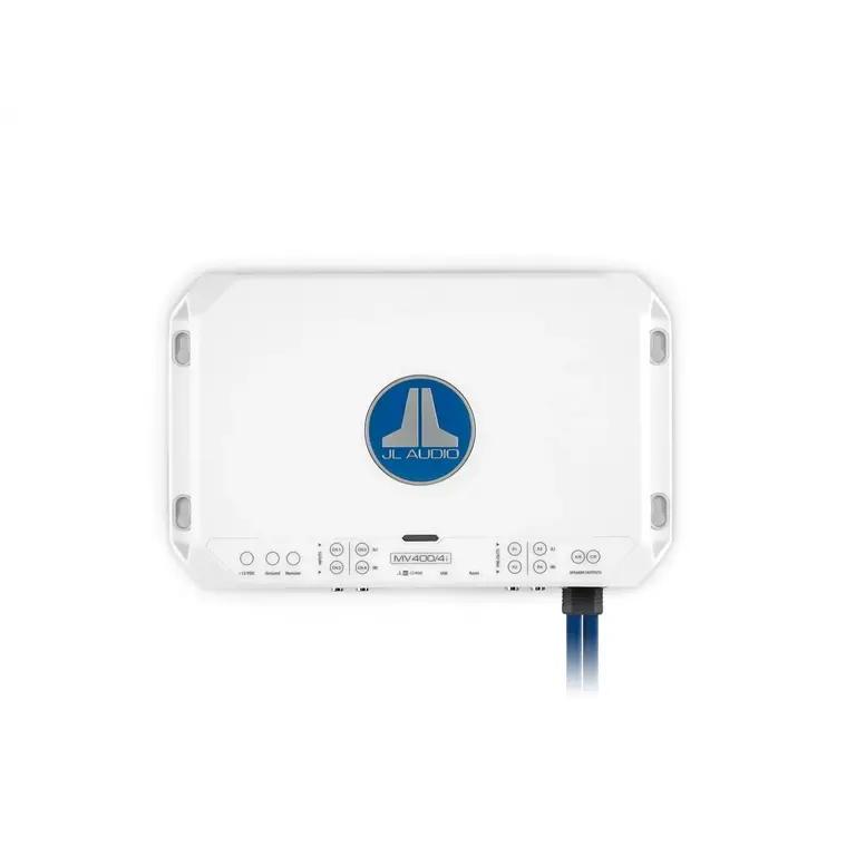 JL Audio JL Audio MV400/4i marine 4-channel class D amplifier with integrated DSP