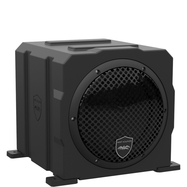 Wet Sounds WET SOUNDS STEALTH AS-8 8" AMPLIFIED SUBWOOFER WITH ENCLOSURE
