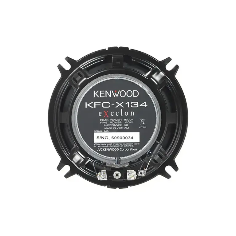 Kenwood Kenwood KFC-X134 5-1/4" Coaxial Speaker System, 150W Max Power