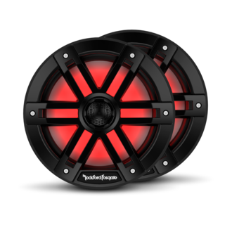 Rockford Fosgate Rockford Fosgate M1-8B Black grille 8" Color Optix marine 2-way coaxial