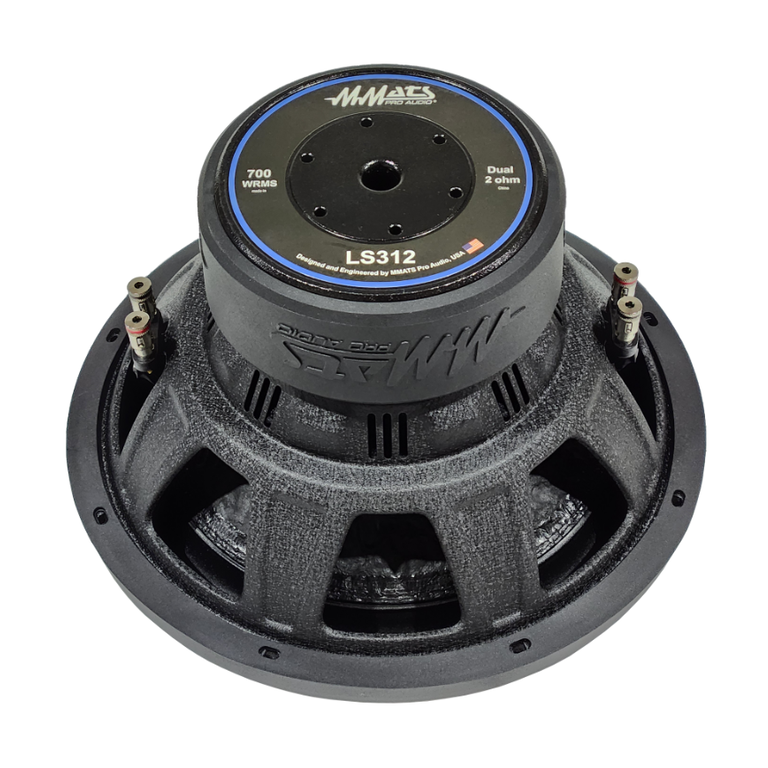 MMATS MMATS LS310D4 10" 700 watt dual 4ohm-2.5" VC subwoofer