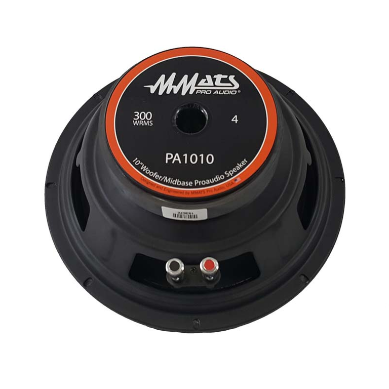 MMATS MMATS PA1010.4v2 10" woofer/midbass w/o water treatment (sold individually)