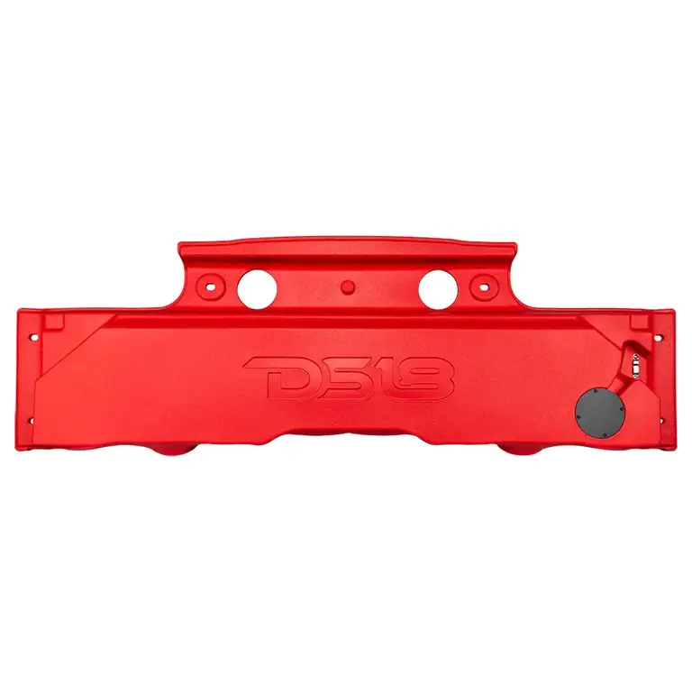 DS18 DS18 JK-SBAR/RD Exclusive Ds18 Overhead Bar System for JK/JKU  Jeeps (4 X 8" Speakers 4 X Tweeters 2X Drivers) Red