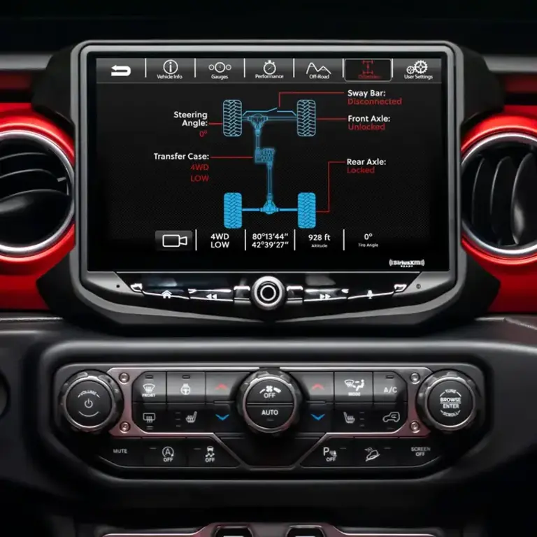 Stinger Stinger Jeep Wrangler JL/ Gladiator JT  10" HEIGH10 fully integrated radio package UN1810/SRK-JW18EH