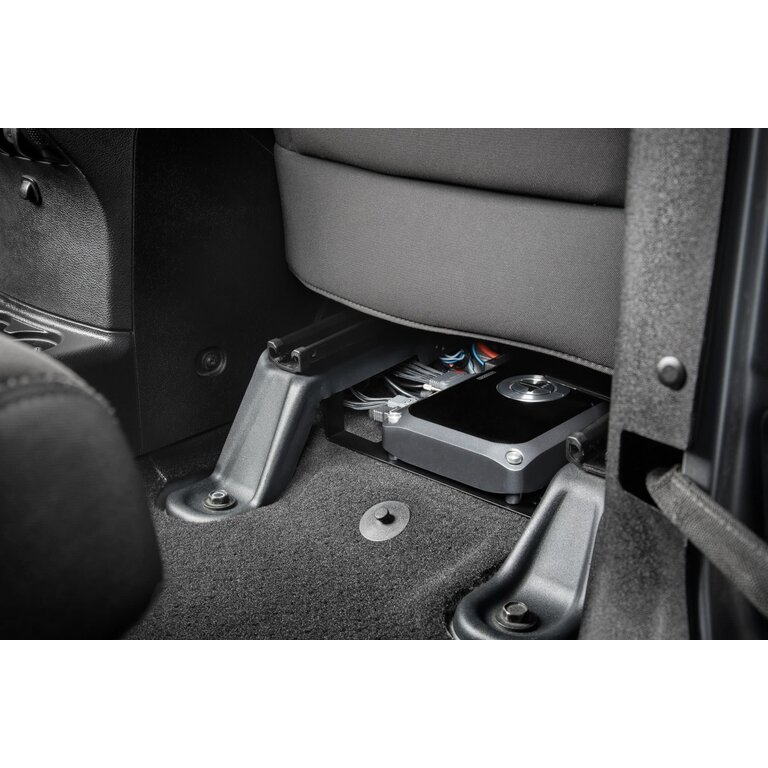 JL Audio JL Audio SBA-J-JKU-UAR 07-18 Jeep Wrangler Unlimited JK under the seat amplifier mount