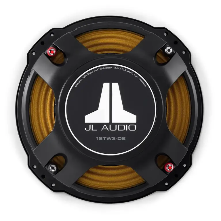 JL Audio JL Audio 12TW3-D8 Dual 8ohm 12" shallow subwoofer