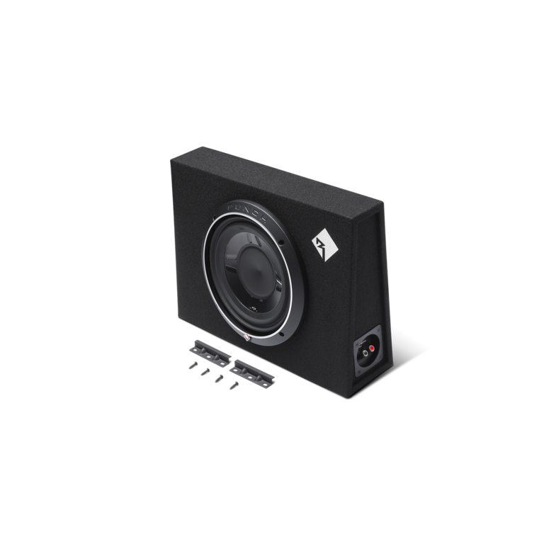 Rockford Fosgate Rockford Fosgate P3S-1X10 Punch 10" sealed shallow loaded enclosure, 300 watts RMS,