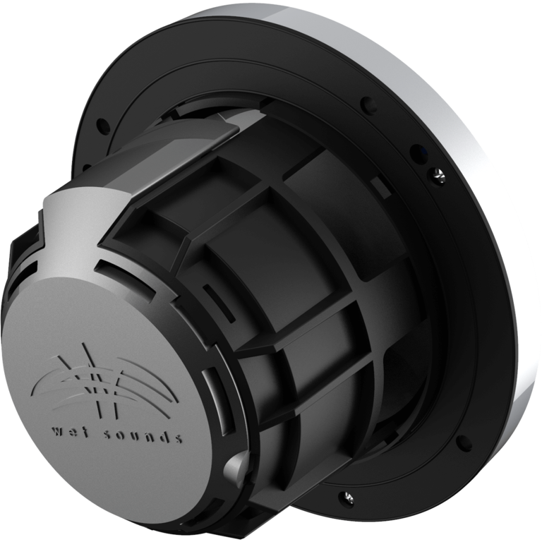 Wet Sounds WET SOUNDS REVO 6-XS-W-SS 6.5" marine coaxial speakers with white/stainless XS-style grill