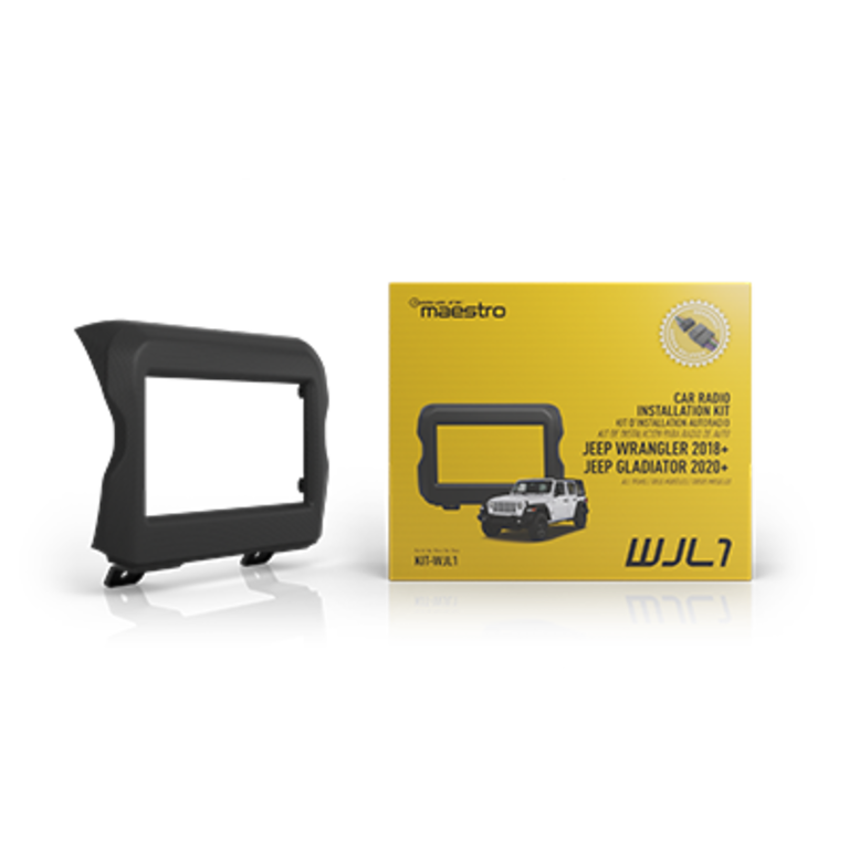 Idatalink KIT-WJL1 18-up Jeep Wrangler JL models, 20+ Jeep Gladiator Maestro radio installation kit and harness