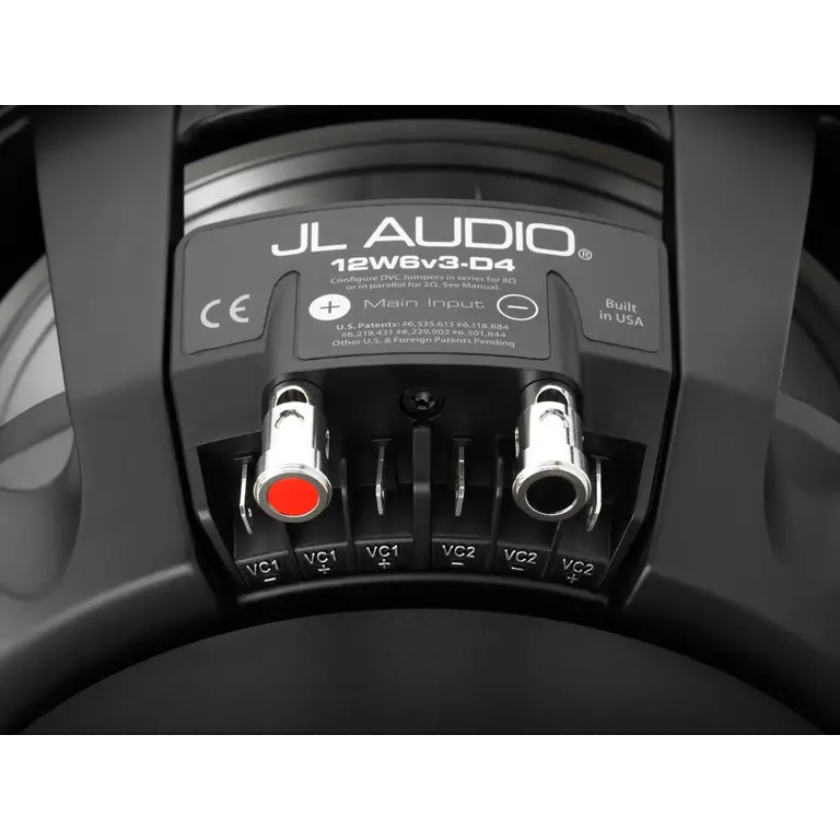 JL Audio JL Audio 12W6v3-D4 Dual 4ohm 12" Subwoofer