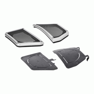 Metra METRA JP-1018 18-up Jeep Wrangler JL models, 20-up Jeep Gladiator JT lower dash speaker grille cut-ins