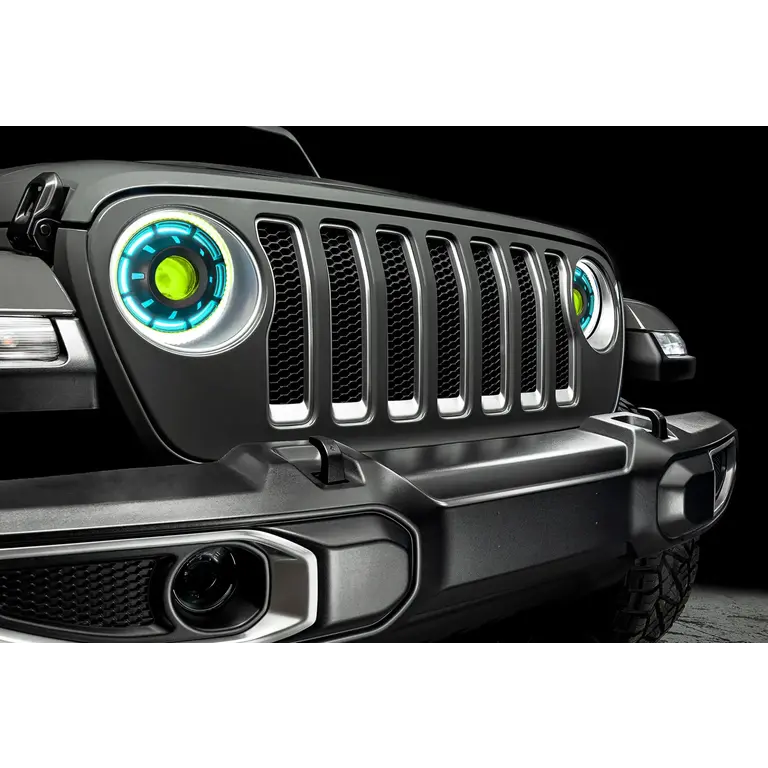 Oracle Lighting Oracle 5839-335 Oculus Bi-LED Colorshift headlights with BC1 controller for 18-24 Jeep Wrangler JL/ 20-24 Gladiator JT