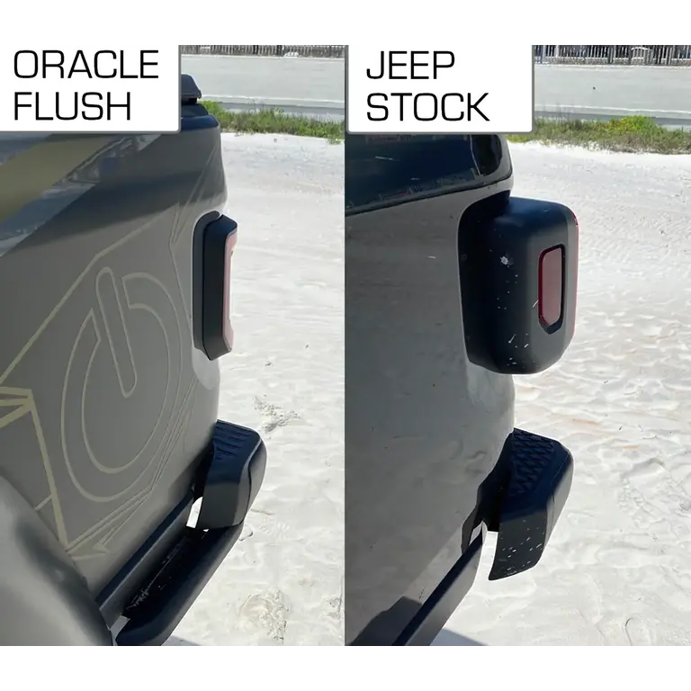 Oracle Lighting Oracle 5882-504-T tinted flush mount taillights for Jeep Gladiator JT