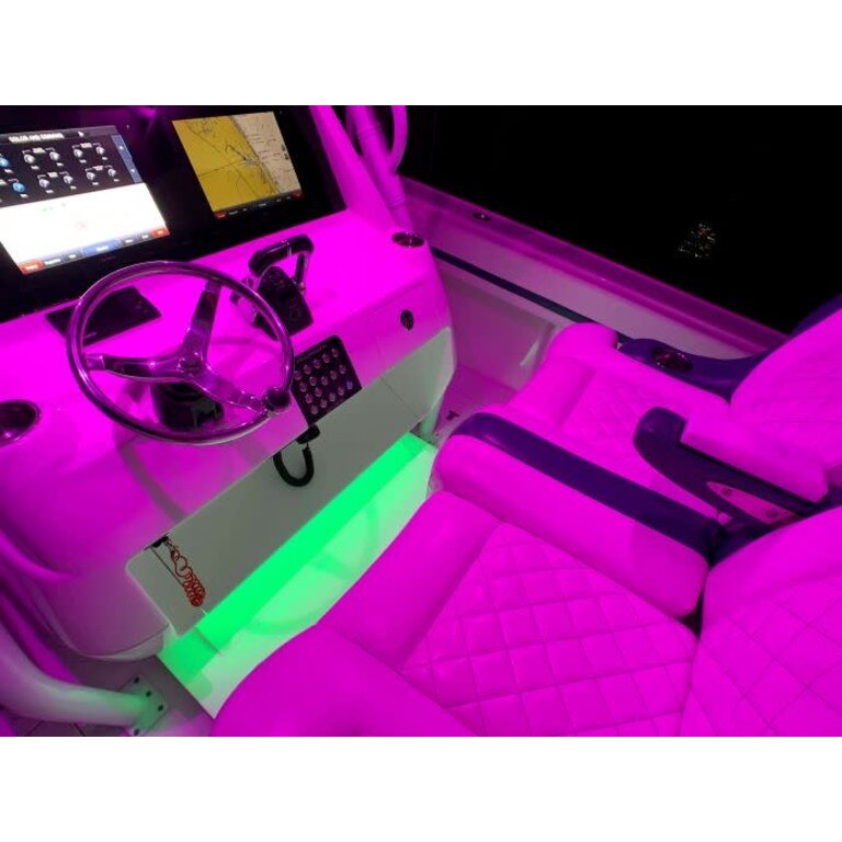 Lumitec 101648 Moray Spectrum RGBW Flex Lighting with integrated controller 4.5'